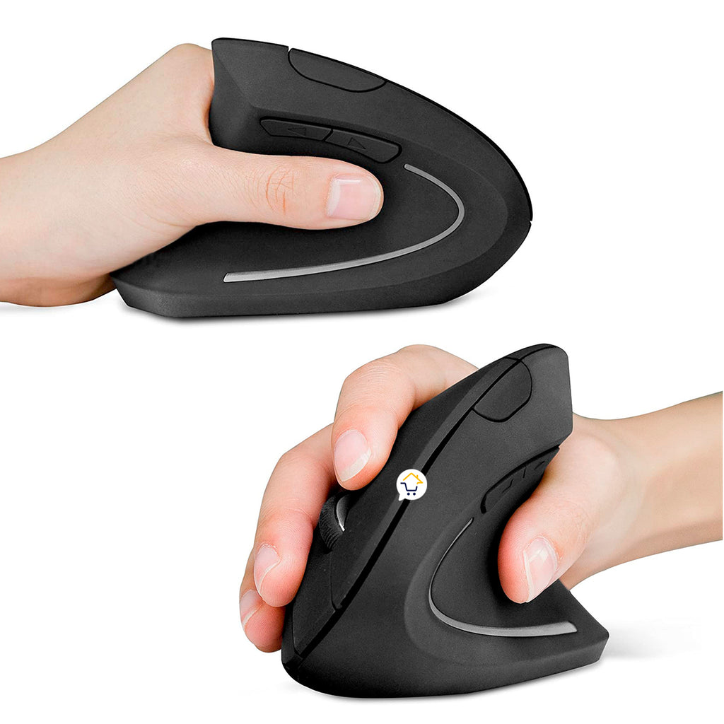 Mouse Vertical Ergonómico Inalámbrico Recargable