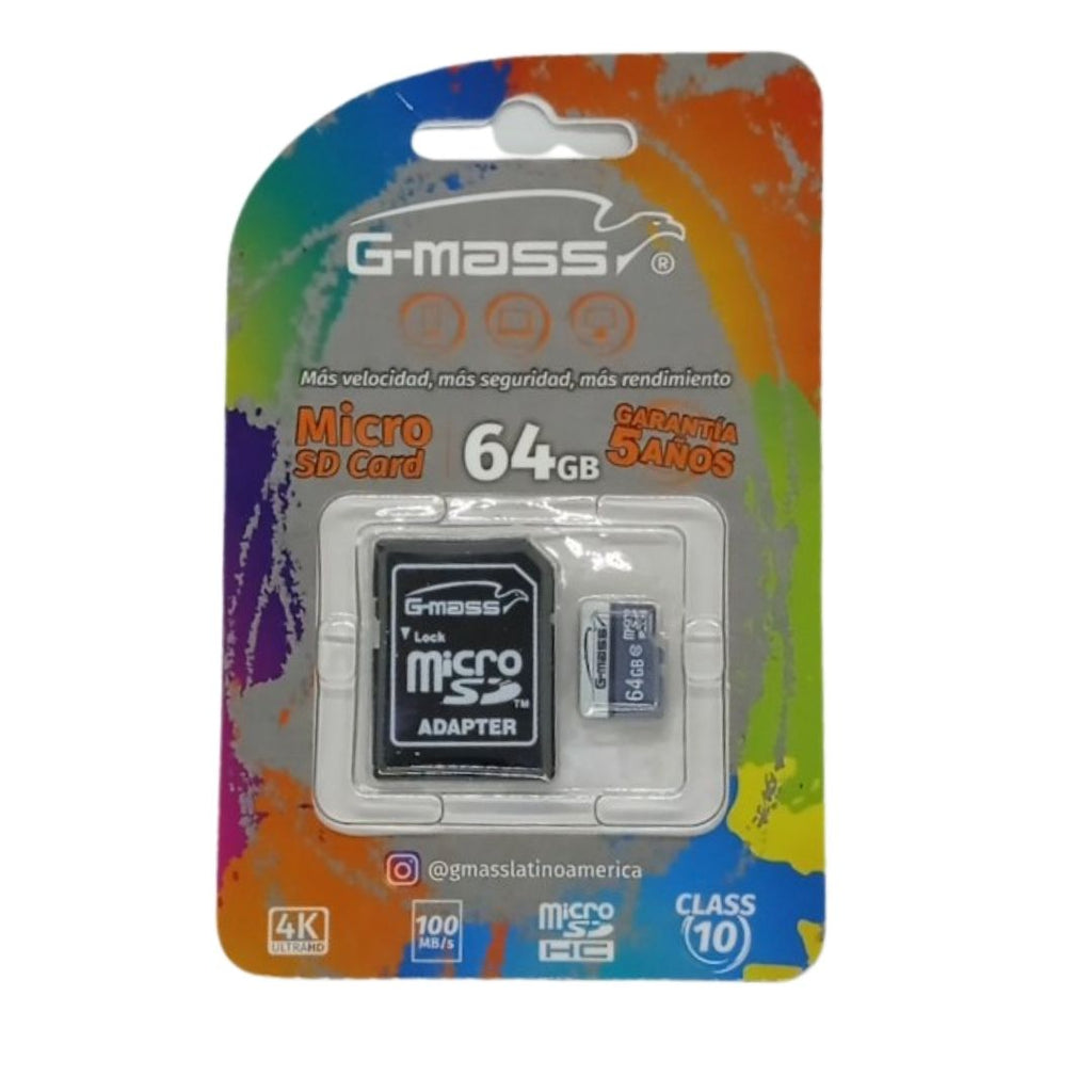 MEMORIA MICRO SD 64 GB